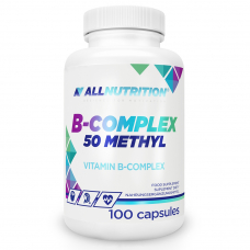 Вітаміни та мінерали AllNutrition B-Complex 50 Methyl, 100 капсул
