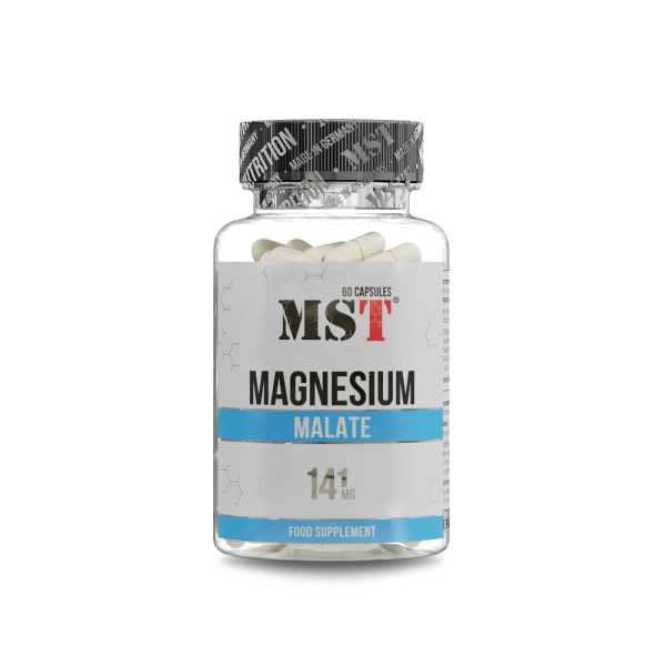 Вітаміни та мінерали MST Magnesium Malate, 60 капсул