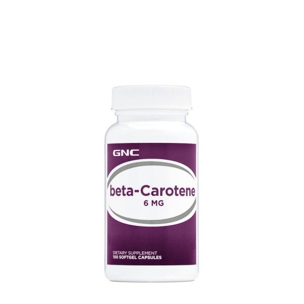 Вітаміни та мінерали GNC Beta Carotene 6 mg, 100 капсул
