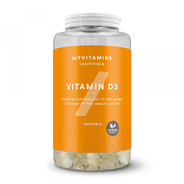 Вітаміни та мінерали MyProtein Vitamin D3, 180 капсул