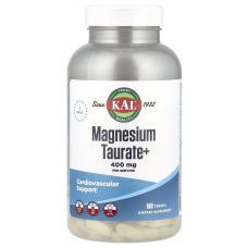 Вітаміни та мінерали KAL Magnesium Taurate+ 400 mg, 180 таблеток