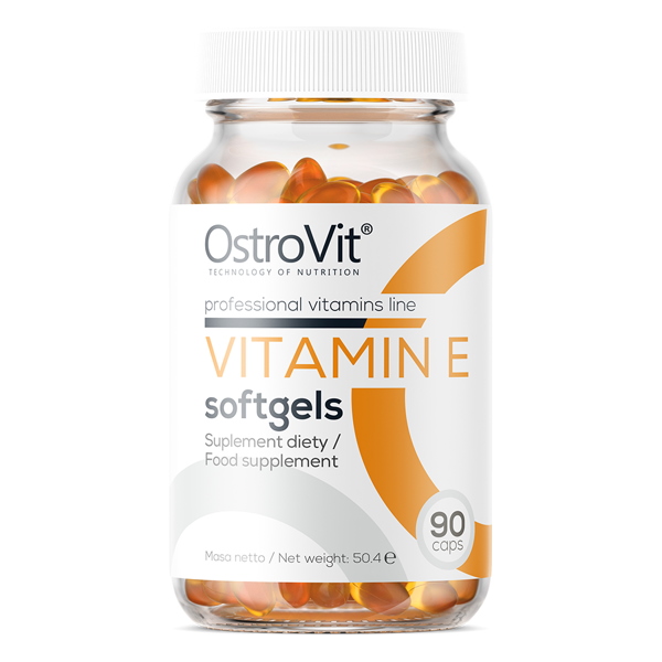 Вітаміни та мінерали OstroVit Vitamin E, 90 капсул