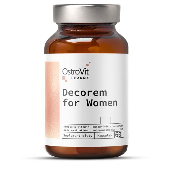 Вітаміни та мінерали OstroVit Pharma Decorem For Women, 60 капсул