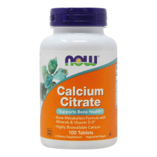 Вітаміни та мінерали NOW Calcium Citrate Tablets, 100 таблеток Вітаміни та мінерали NOW Calcium Citrate Tablets, 100 таблеток