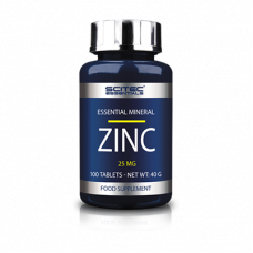Вітаміни та мінерали Scitec Zinc, 100 таблеток