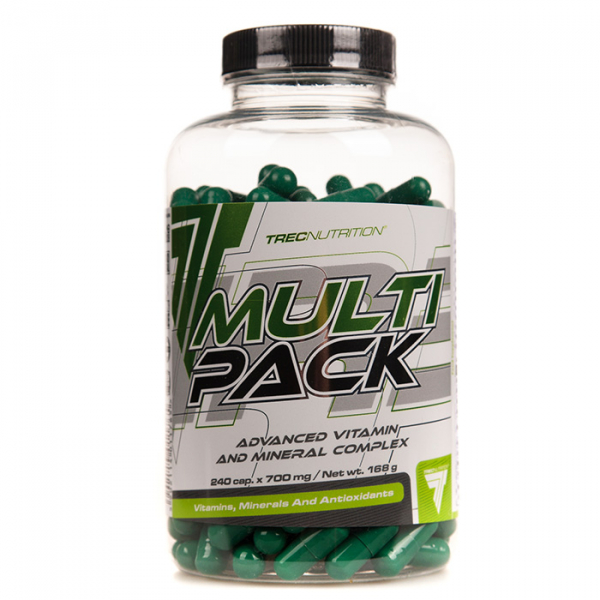 Вітаміни та мінерали Trec Nutrition Multi Pack, 240 капсул