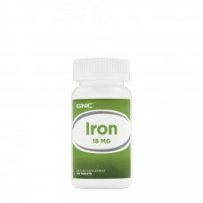 Вітаміни та мінерали GNC Iron 18 mg, 100 таблеток Вітаміни та мінерали GNC Iron 18 mg, 100 таблеток