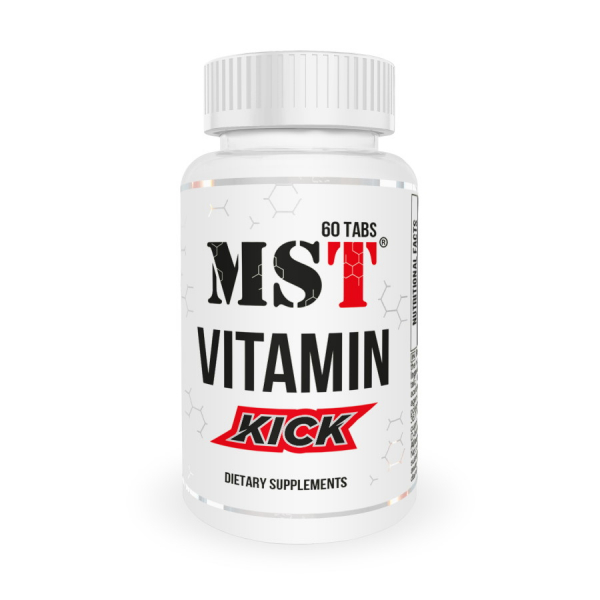 Вітаміни та мінерали MST Vitamin KICK, 60 таблеток