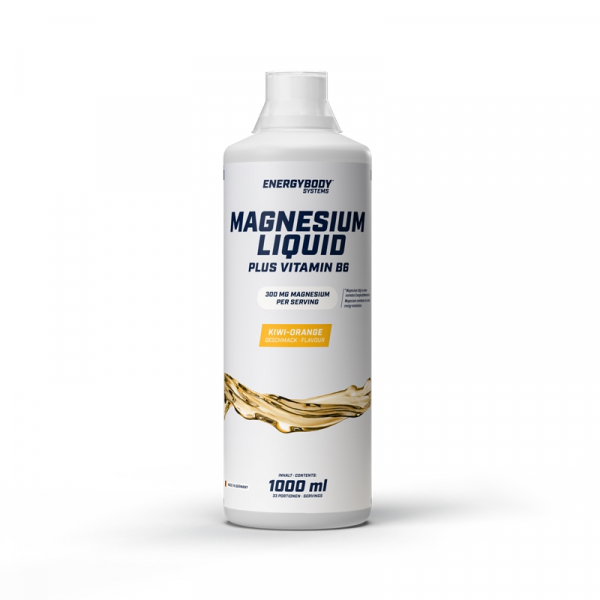 Вітаміни та мінерали Energybody Liquid Magnesium, 1 литр Апельсин-ківі