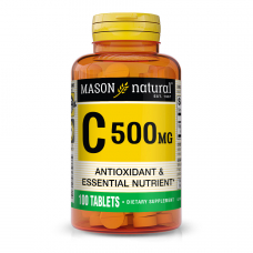 Вітаміни та мінерали Mason Natural Vitamin C 500 mg, 100 таблеток Вітаміни та мінерали Mason Natural Vitamin C 500 mg, 100 таблеток