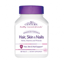 Вітаміни та мінерали 21st Century Hair Skin & Nails Advanced Formula, 50 таблеток
