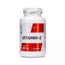Вітаміни та мінерали Progress Nutrition Vitamin E, 60 капсул