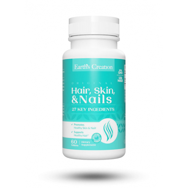 Вітаміни та мінерали Earth‘s Creation Hair Skin & Nails, 60 таблеток