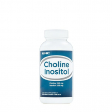 Вітаміни та мінерали GNC Choline & Inositol, 100 таблеток
