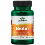 Вітаміни та мінерали Swanson Biotin 5000 mcg, 30 капсул