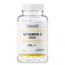 Вітаміни та мінерали OstroVit Vitamin C 1000 mg, 120 капсул